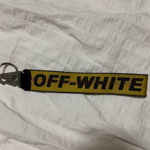 Off White Keychain